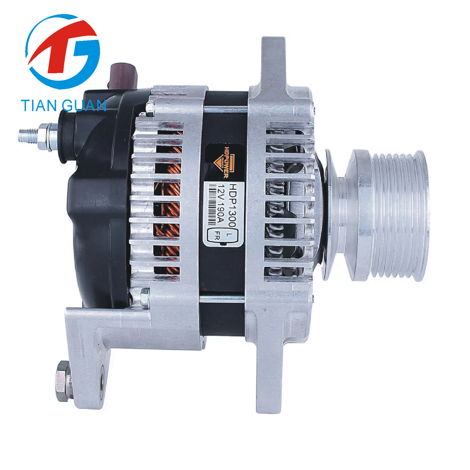 12V 190A Alternator HDP1300 / F000BL070B / 8982486200 – Fits Isuzu NPR-HD 2023 Diesel 4HK1-TCS RJS
