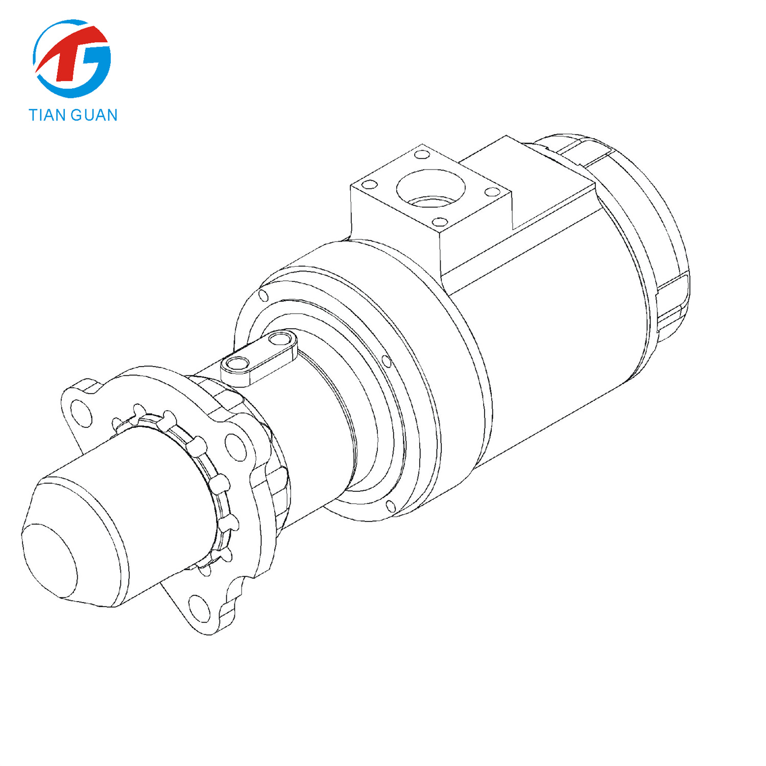 TDI Air Motor – Suitable Replacement for CAT 3500 Series Air Starter Motor 10R-9657