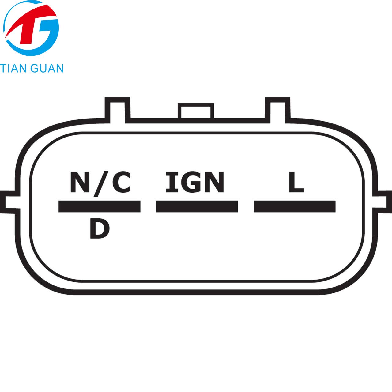 ATG13233 Alternator Chevrolet, Suzuki 1.6L 1999-2002