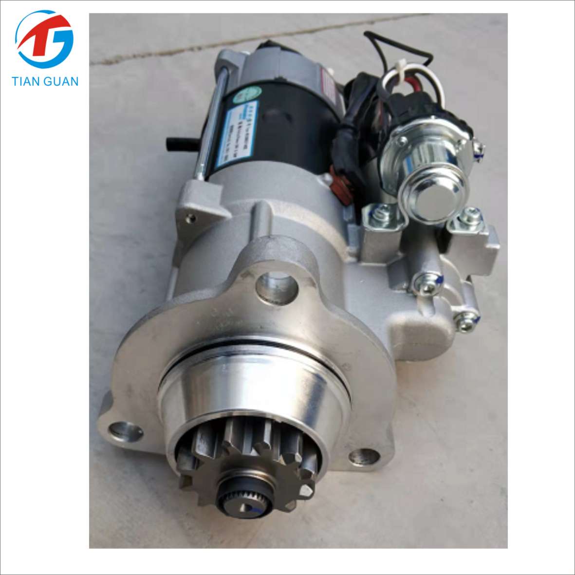 China Dongfeng Tianlong flagship truck starter  4366046 , 5547577 , M108R3714SE(图2)